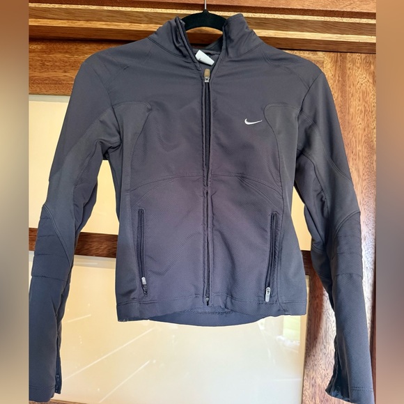 Nike Jackets & Blazers - Nike Women's Dark Gray Utility Jacket